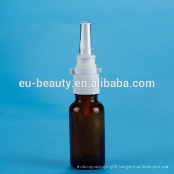 child-proof nasal sprayer for amber glass bottle